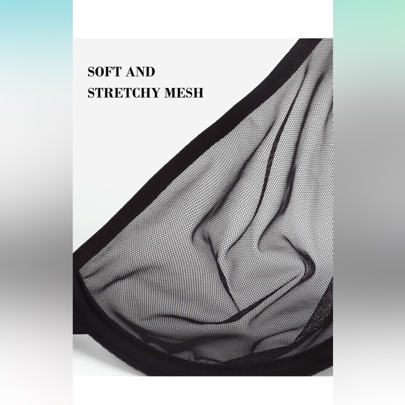 Mesh Racerback Bra - Picture 5 of 6